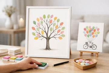 Wie funktioniert ein Fingerabdruck Gästebuch?