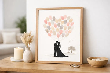 Personalisiertes Hochzeit Poster mit Bedeutung