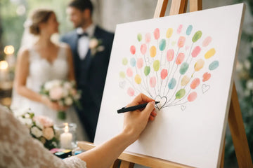 Anleitung für Gästeposter Hochzeit leicht gemacht