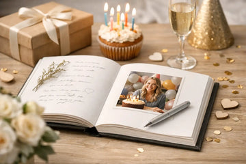 Personalisiertes Gästebuch zum Geburtstag