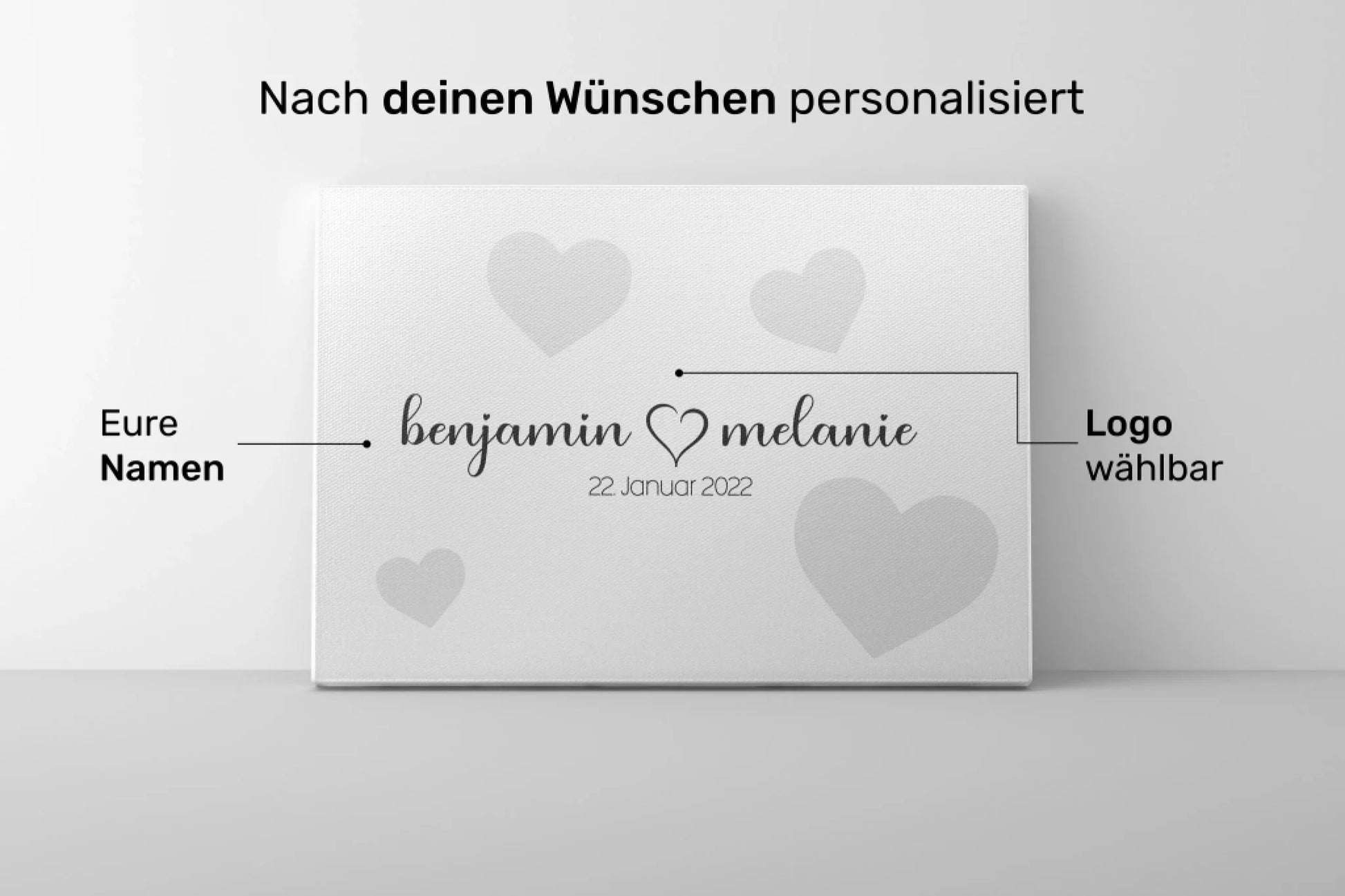 Produkt Hochzeit Personalisierbar