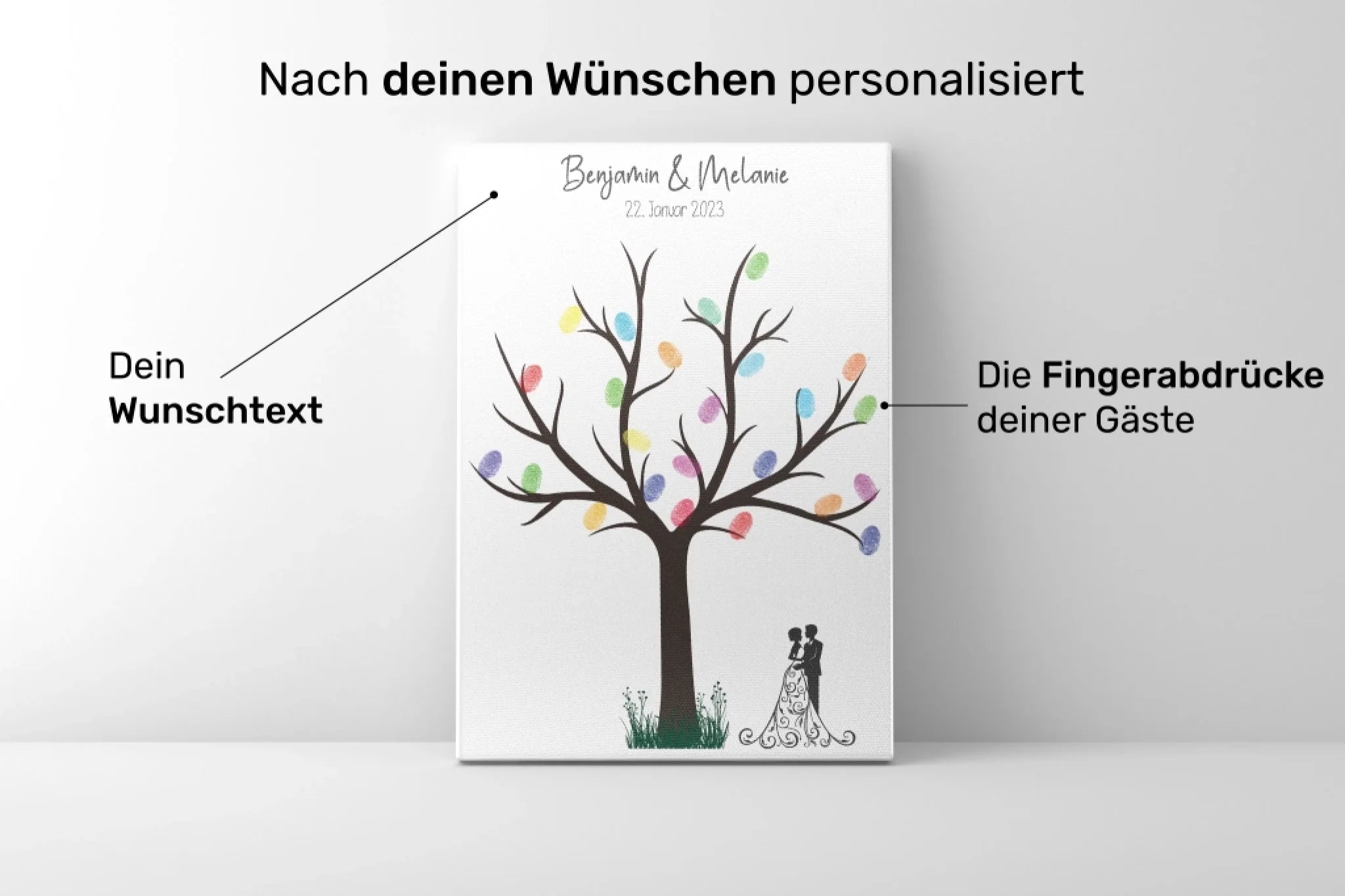Produkt Hochzeit Baum personalisiert