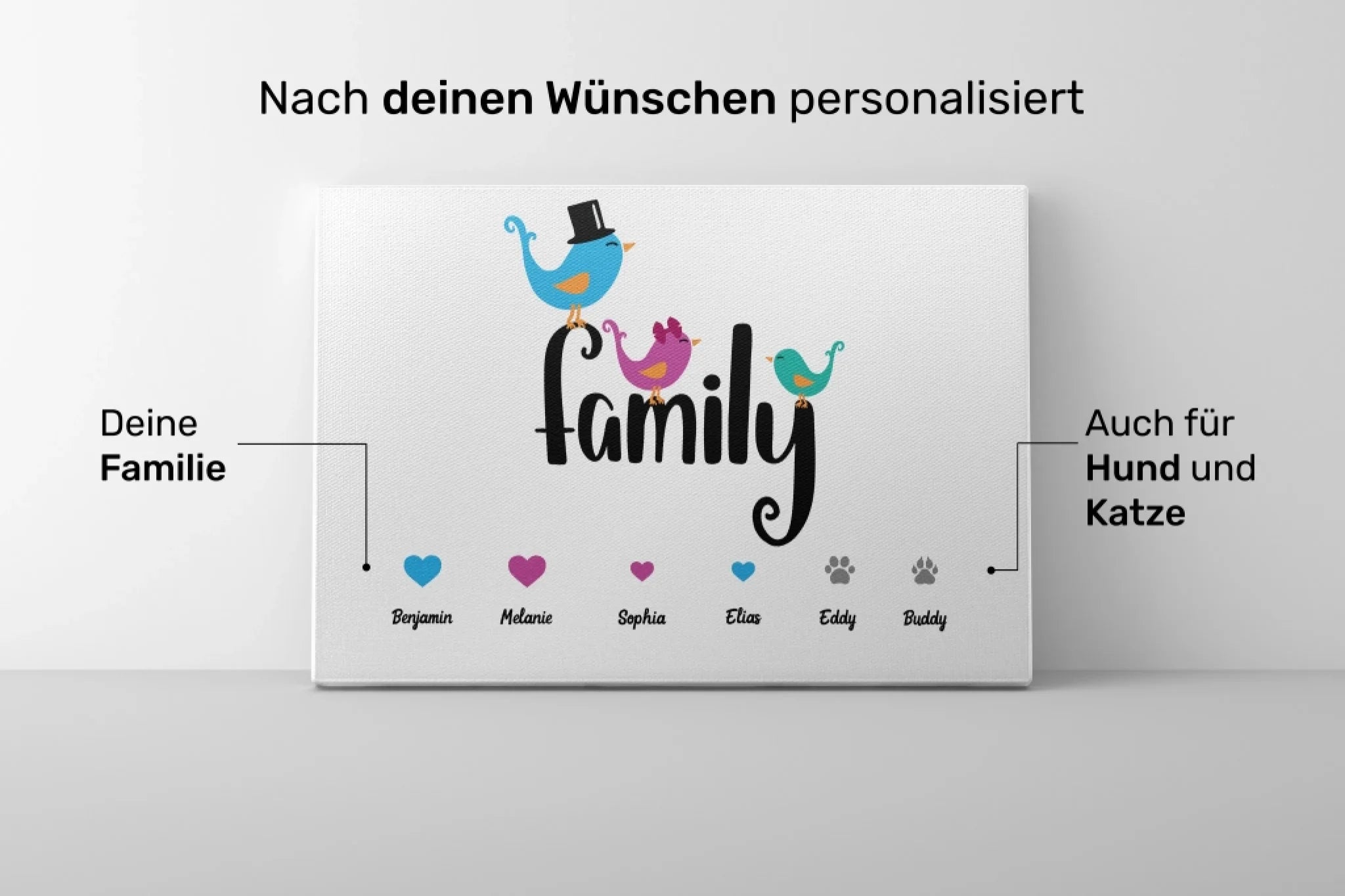 Produkt Family 002 personalisierbar