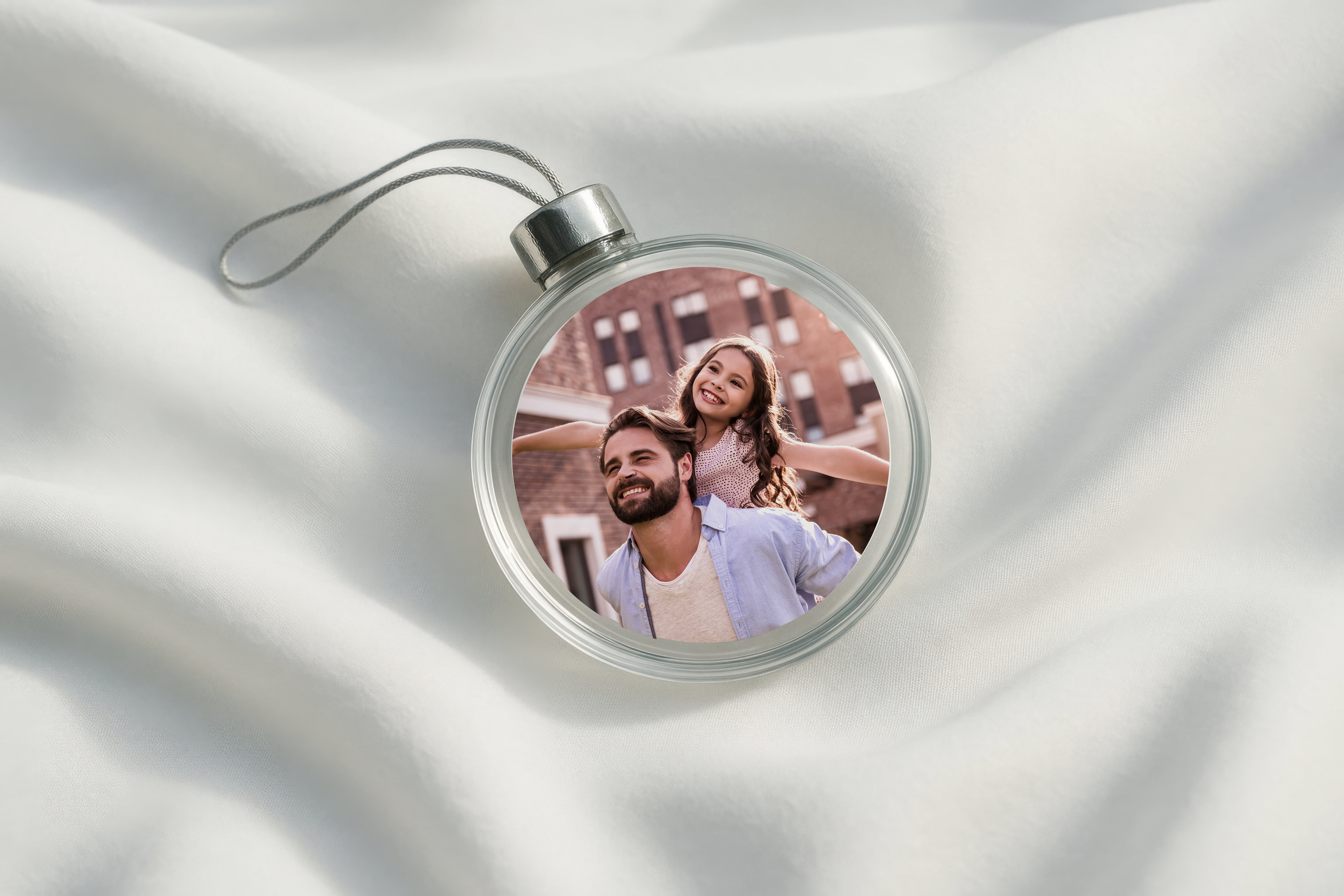 Personalisierte Foto Christbaumkugel – Eure schönsten Momente als Weihnachtsornament