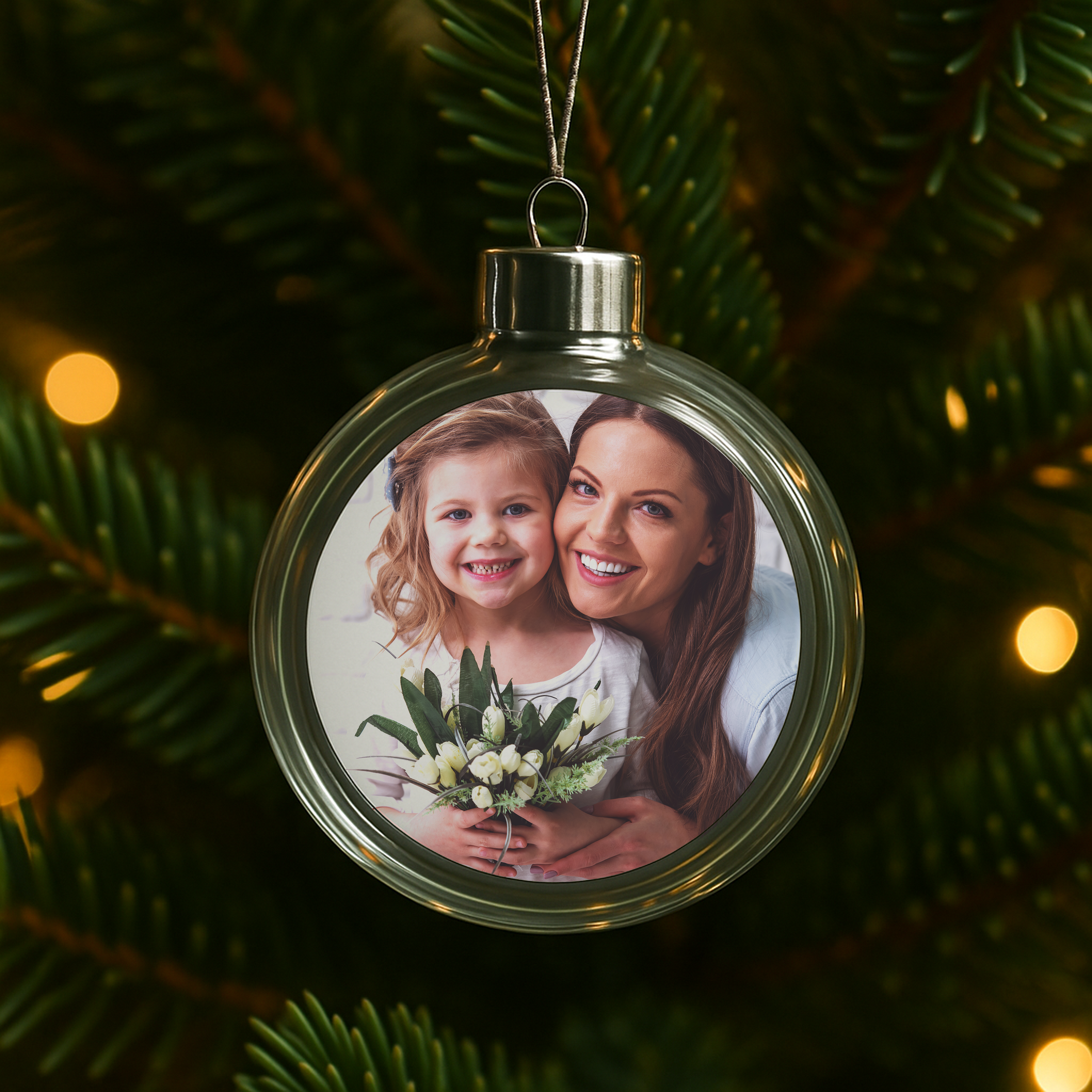 Personalisierte Foto Christbaumkugel – Eure schönsten Momente als Weihnachtsornament